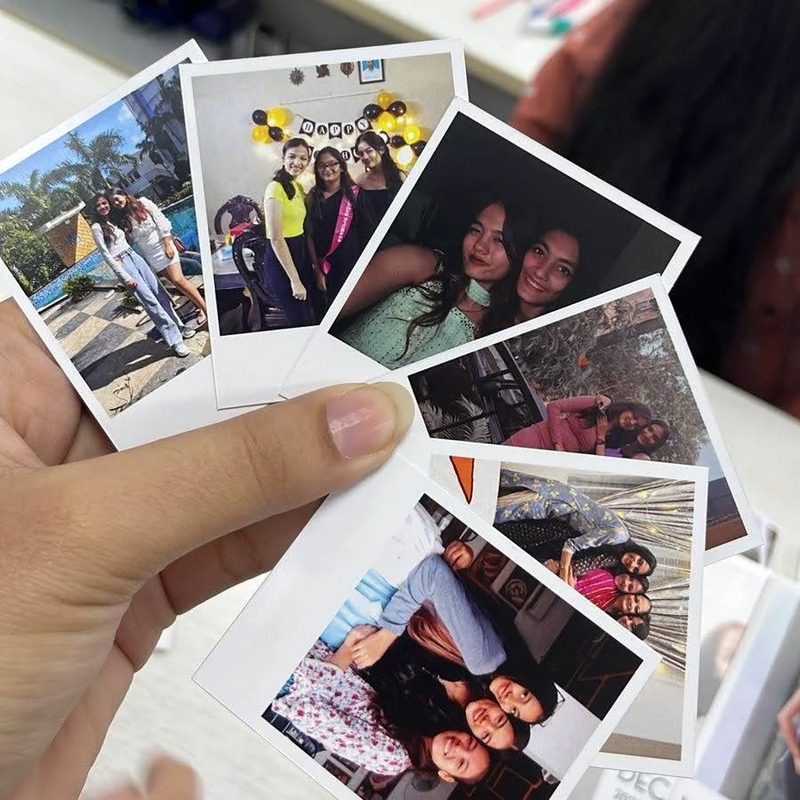 print photos as polaroids India Nagomi